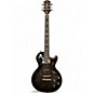 Used Epiphone Les Paul Custom Trans Ebony Burst Solid Body Electric Guitar thumbnail