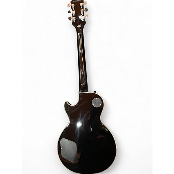 Used Epiphone Les Paul Custom Trans Ebony Burst Solid Body Electric Guitar