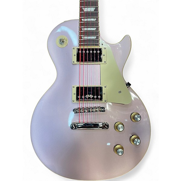 Used Epiphone Les Paul Standard Heather Poly Solid Body Electric Guitar