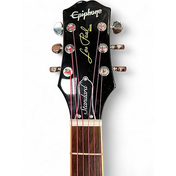 Used Epiphone Les Paul Standard Heather Poly Solid Body Electric Guitar