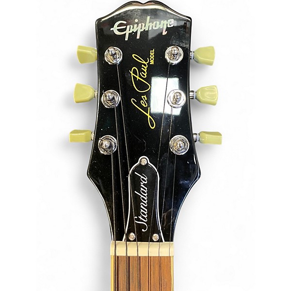 Used Epiphone les paul standard 1960's figuered blue berry burst Solid Body Electric Guitar