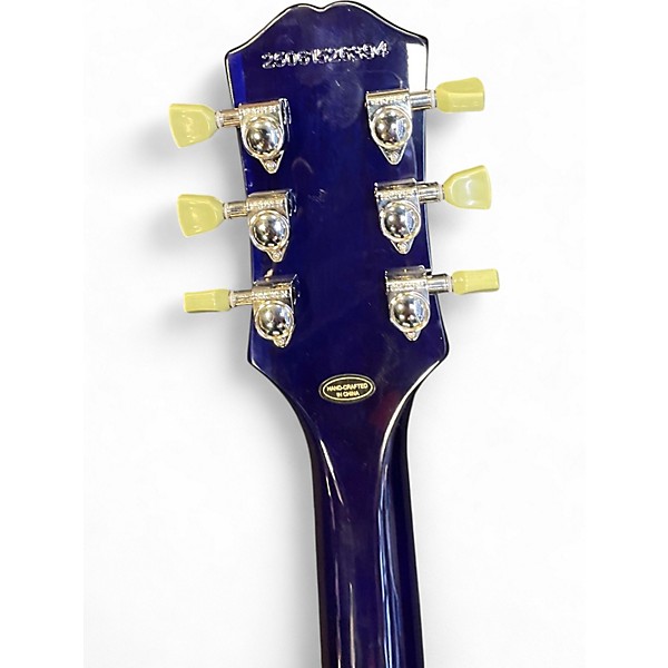 Used Epiphone les paul standard 1960's figuered blue berry burst Solid Body Electric Guitar