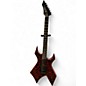Used B.C. Rich NJ Series Warlock Red Crackle Solid Body Electric Guitar thumbnail
