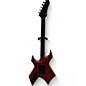 Used B.C. Rich NJ Series Warlock Red Crackle Solid Body Electric Guitar