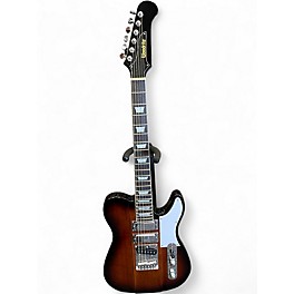 Used Woodrite Firecaster 2 Color Sunburst Solid Body Electric Guitar