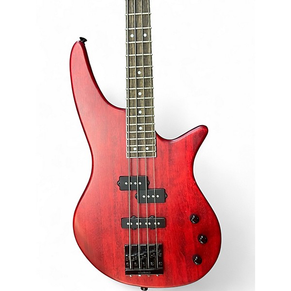 Used Jackson J SERIES SPECTRA Red Electric Bass Guitar