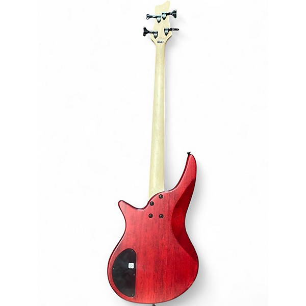 Used Jackson J SERIES SPECTRA Red Electric Bass Guitar