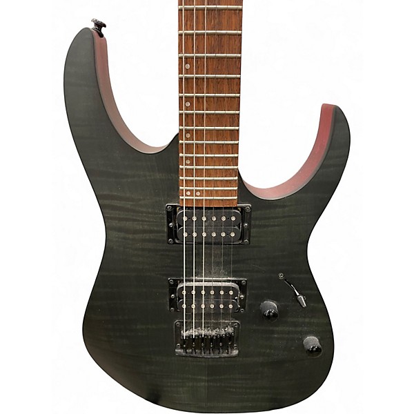 Used Ibanez RG6003FM Flat Transparent Gray Solid Body Electric Guitar