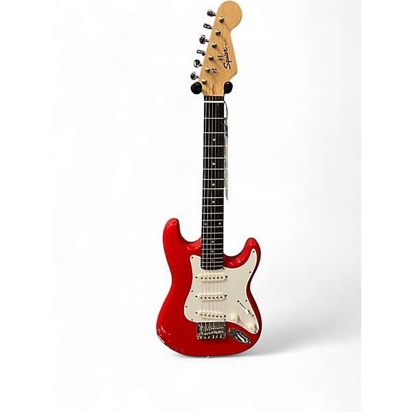 Used Squier Mini Affinity Stratocaster Dakota Red Electric Guitar