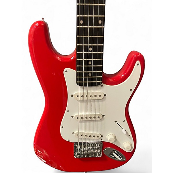 Used Squier Mini Affinity Stratocaster Dakota Red Electric Guitar