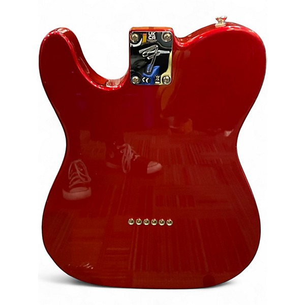Used Fender Player Telecaster Candy Apple Red Solid Body Electric Guitar