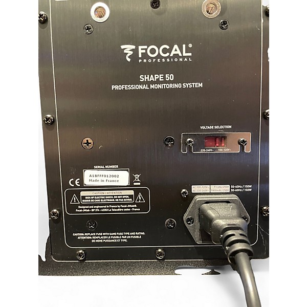 Used Focal Shape 50 PAIR Powered Monitor