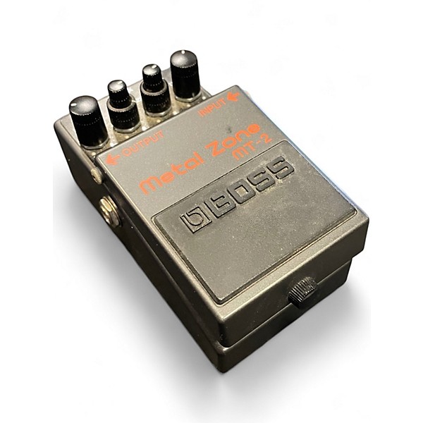 Used BOSS MT2 Metal Zone Distortion Effect Pedal