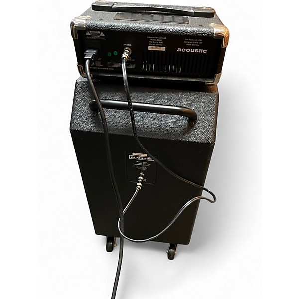 Used Acoustic 260 MKII AMP AND CABINET Bass Amp Head