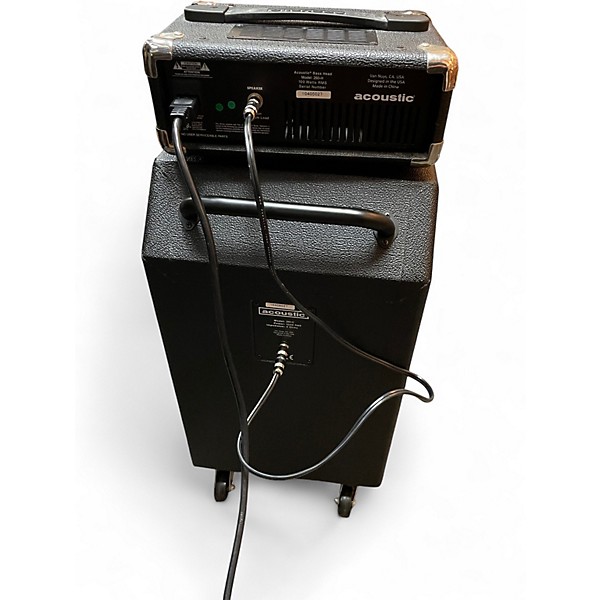 Used Acoustic 260 MKII AMP AND CABINET Bass Amp Head