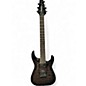 Used Jackson JS22Q7-DKA Trans Black Solid Body Electric Guitar thumbnail