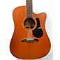 Used Alvarez MD60C Mahogany Acoustic Electric Guitar