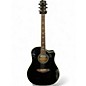 Used Breedlove Black Magic D25 Ebony Acoustic Electric Guitar thumbnail