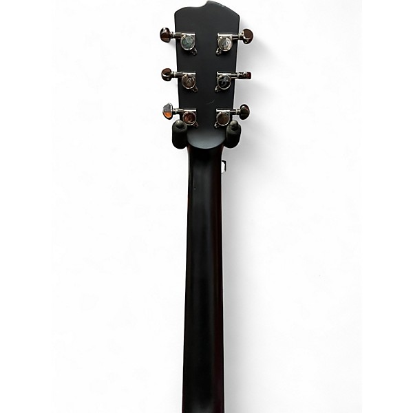 Used Breedlove Black Magic D25 Ebony Acoustic Electric Guitar