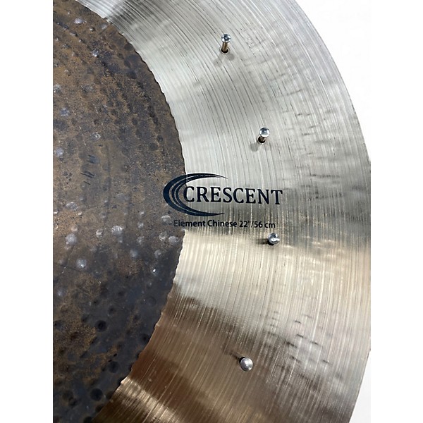 Used SABIAN 22in Crescent Element Chinese Symbol Cymbal