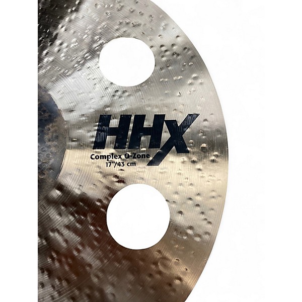 Used SABIAN 17in HHX Complex O-Zone Cymbal