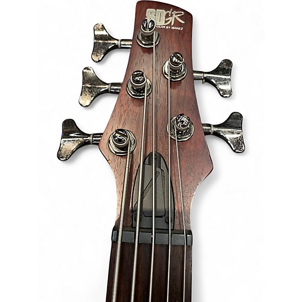 Used Ibanez SR505 5 String Mahogany Electric Bass Guitar