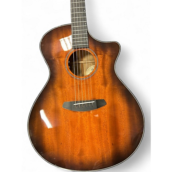 Used Breedlove OREGON CONCERTO BOURBON CE BOURBON BURST Acoustic Electric Guitar