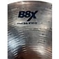 Used SABIAN 18in B8X CRASH RIDE Cymbal