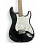 Used Squier Standard Stratocaster Black Solid Body Electric Guitar