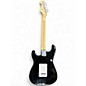 Used Squier Standard Stratocaster Black Solid Body Electric Guitar