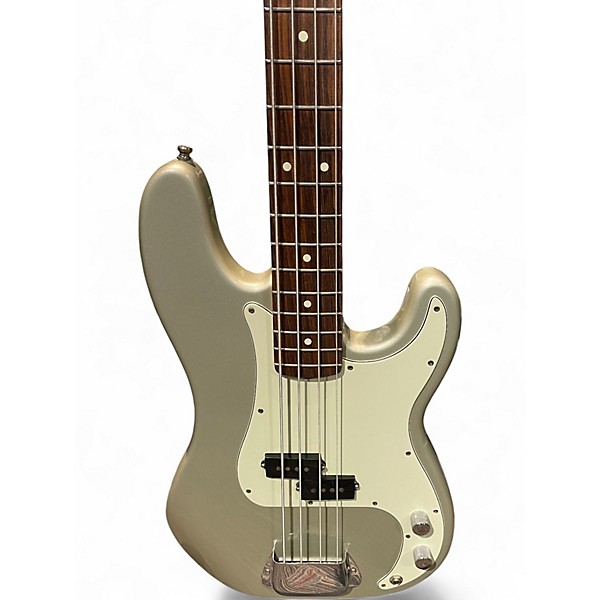 Used Fender AMERICAN STANDARD P BASS Pewter Electric Bass Guitar
