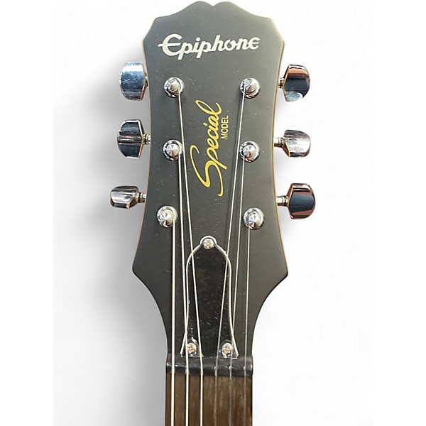 Used Epiphone Special II Yellow Solid Body Electric Guitar