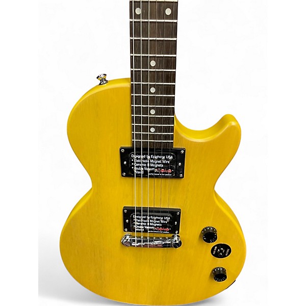 Used Epiphone Special II Yellow Solid Body Electric Guitar
