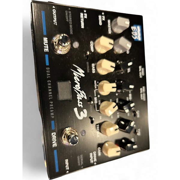 Used EBS MicroBass 3 Bass Preamp