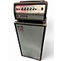 Used Ampeg Micro-VR Bass Amp Head and SVT210AV Bass Speaker Cabinet Sta Bass Stack