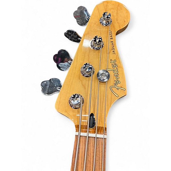 Used 2023 Fender Player Jaguar Bass Candy Apple Red Electric Bass Guitar