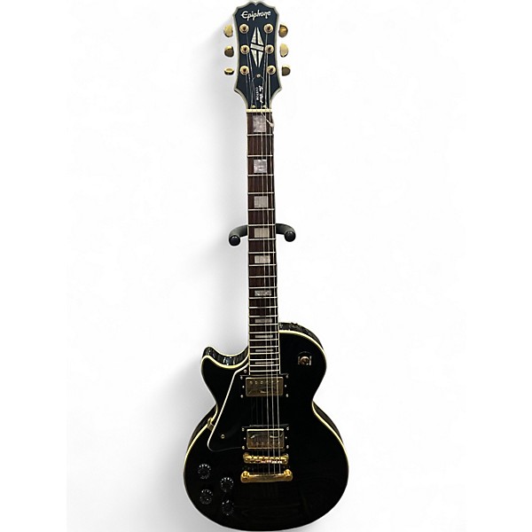Used Epiphone Les Paul Custom Ebony Electric Guitar