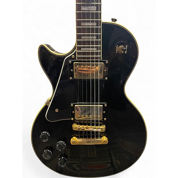 Used Epiphone Les Paul Custom Ebony Electric Guitar