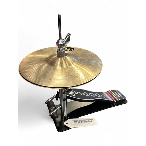 Used DW 5000 Series Low Boy Hi-Hat with Cymbals Hi Hat Stand