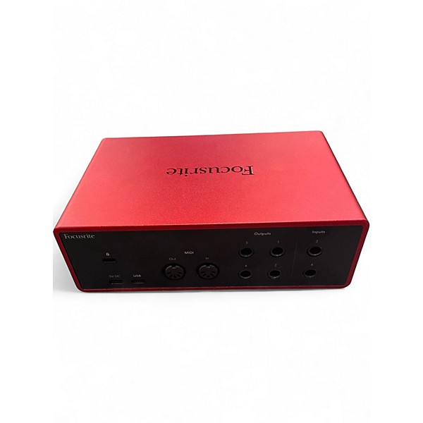 Used Focusrite Scarlett 4i4 Gen 4 Audio Interface