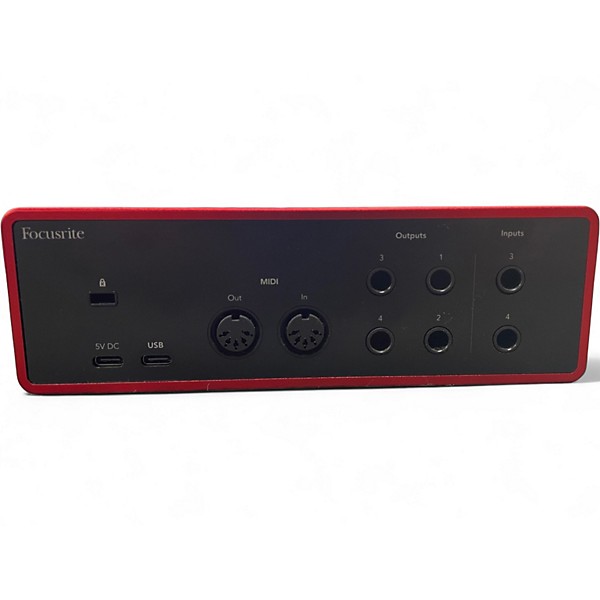 Used Focusrite Scarlett 4i4 Gen 4 Audio Interface