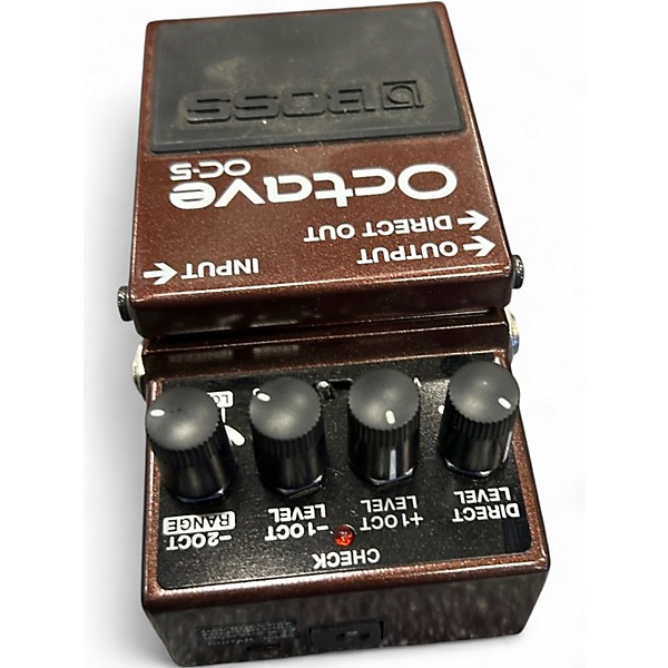 Used BOSS OC5 OCTAVE Effect Pedal
