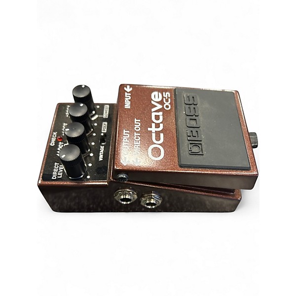 Used BOSS OC5 OCTAVE Effect Pedal