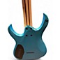 Used Mayones duvell dt 7 Opal Blue Solid Body Electric Guitar