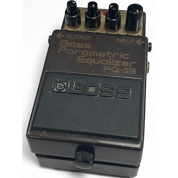 Used BOSS PQ3B Bass Parametric Equalizer Bass Effect Pedal