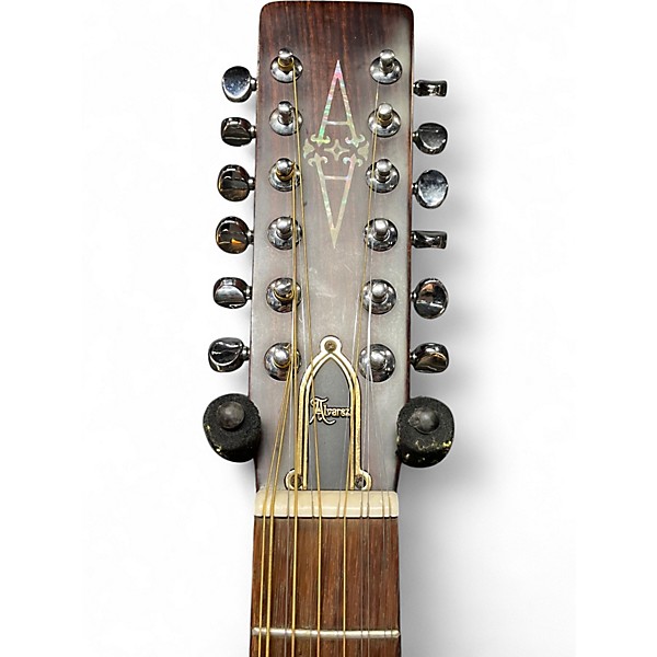 Used Alvarez 5054 Natural 12 String Acoustic Guitar
