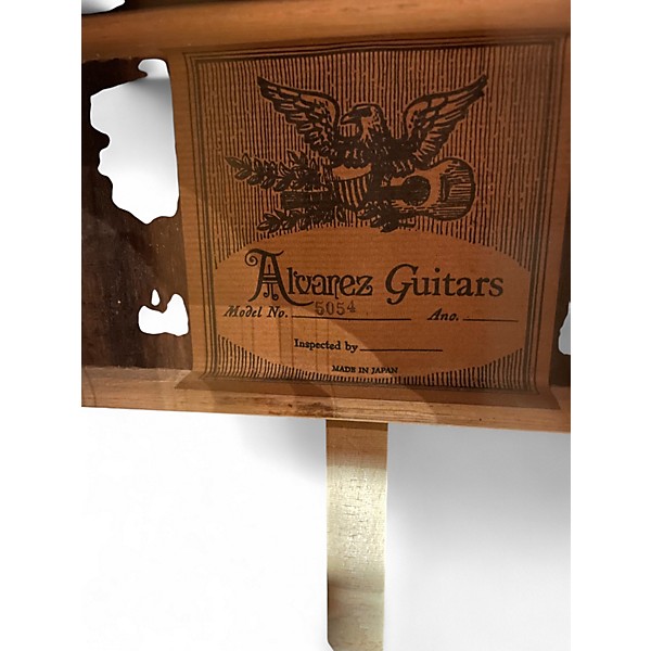 Used Alvarez 5054 Natural 12 String Acoustic Guitar