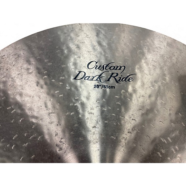 Used Zildjian 20in K Custom Dark Ride Cymbal