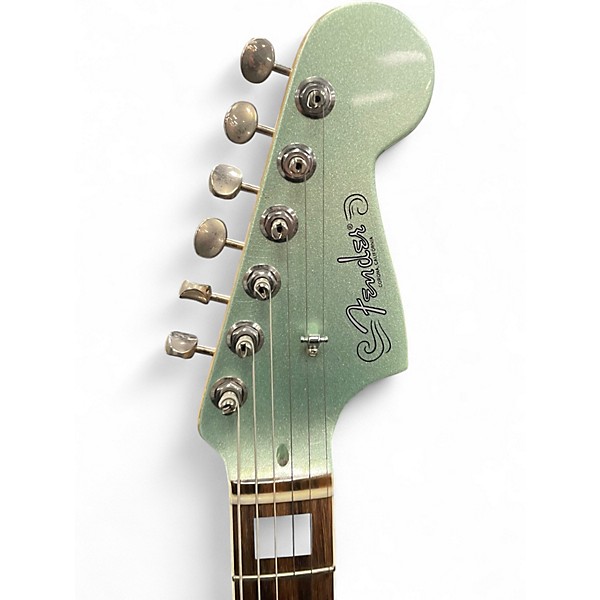 Used Fender parallel universe vol 2 Surf Green Solid Body Electric Guitar