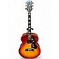 Vintage 1970s Ibanez CONCORD 2 Color Sunburst Acoustic Guitar thumbnail